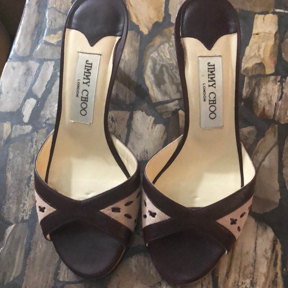 Slip on heels by Jimmy Choo